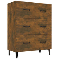 Thumbnail for Sideboard Räuchereiche 69,5x34x90 cm Holzwerkstoff