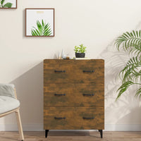 Thumbnail for Sideboard Räuchereiche 69,5x34x90 cm Holzwerkstoff