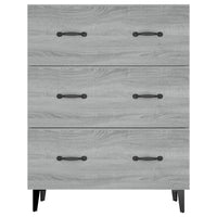 Thumbnail for Sideboard Grau Sonoma 69,5x34x90 cm Holzwerkstoff