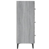 Thumbnail for Sideboard Grau Sonoma 69,5x34x90 cm Holzwerkstoff