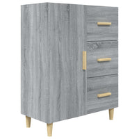 Thumbnail for Sideboard Grau Sonoma 69,5x34x90 cm Holzwerkstoff