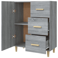 Thumbnail for Sideboard Grau Sonoma 69,5x34x90 cm Holzwerkstoff