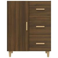 Thumbnail for Sideboard Braun Eichen-Optik 69,5x34x90 cm Holzwerkstoff
