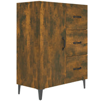 Thumbnail for Sideboard Räuchereiche 69,5x34x90 cm Holzwerkstoff