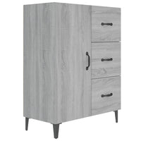 Thumbnail for Sideboard Grau Sonoma 69,5x34x90 cm Holzwerkstoff