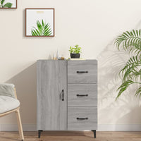 Thumbnail for Sideboard Grau Sonoma 69,5x34x90 cm Holzwerkstoff