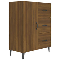 Thumbnail for Sideboard Braun Eichen-Optik 69,5x34x90 cm Holzwerkstoff