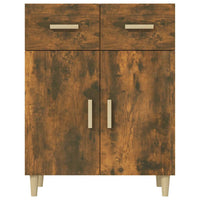 Thumbnail for Sideboard Räuchereiche 69,5x34x89 cm Holzwerkstoff