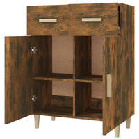 Thumbnail for Sideboard Räuchereiche 69,5x34x89 cm Holzwerkstoff