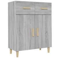 Thumbnail for Sideboard Grau Sonoma 69,5x34x89 cm Holzwerkstoff