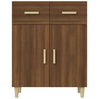 Thumbnail for Sideboard Braun Eichen-Optik 69,5x34x89 cm Holzwerkstoff