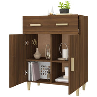 Thumbnail for Sideboard Braun Eichen-Optik 69,5x34x89 cm Holzwerkstoff