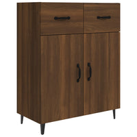 Thumbnail for Sideboard Braun Eichen-Optik 69,5x34x90 cm Holzwerkstoff