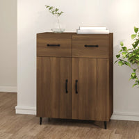 Thumbnail for Sideboard Braun Eichen-Optik 69,5x34x90 cm Holzwerkstoff