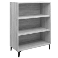 Thumbnail for Sideboard Grau Sonoma 69,5x32,5x90 cm Holzwerkstoff