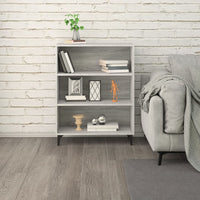 Thumbnail for Sideboard Grau Sonoma 69,5x32,5x90 cm Holzwerkstoff