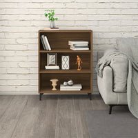 Thumbnail for Sideboard Braun Eichen-Optik 69,5x32,5x90 cm Holzwerkstoff