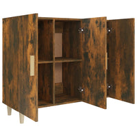 Thumbnail for Sideboard Räuchereiche 90x34x80 cm Holzwerkstoff