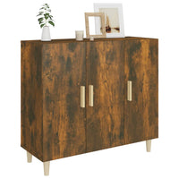 Thumbnail for Sideboard Räuchereiche 90x34x80 cm Holzwerkstoff