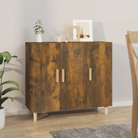 Thumbnail for Sideboard Räuchereiche 90x34x80 cm Holzwerkstoff