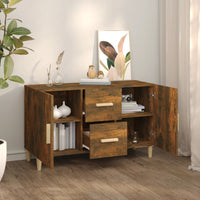 Thumbnail for Sideboard Räuchereiche 100x36x60 cm Holzwerkstoff