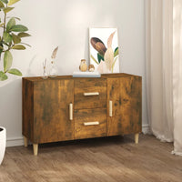 Thumbnail for Sideboard Räuchereiche 100x36x60 cm Holzwerkstoff