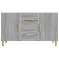 Thumbnail for Sideboard Grau Sonoma 100x36x60 cm Holzwerkstoff