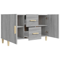 Thumbnail for Sideboard Grau Sonoma 100x36x60 cm Holzwerkstoff