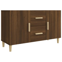 Thumbnail for Sideboard Braun Eichen-Optik 100x36x60 cm Holzwerkstoff