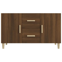 Thumbnail for Sideboard Braun Eichen-Optik 100x36x60 cm Holzwerkstoff