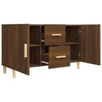 Thumbnail for Sideboard Braun Eichen-Optik 100x36x60 cm Holzwerkstoff