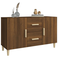 Thumbnail for Sideboard Braun Eichen-Optik 100x36x60 cm Holzwerkstoff