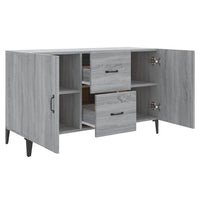 Thumbnail for Sideboard Grau Sonoma 100x36x60 cm Holzwerkstoff
