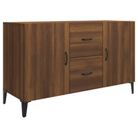 Thumbnail for Sideboard Braun Eichen-Optik 100x36x60 cm Holzwerkstoff
