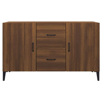 Thumbnail for Sideboard Braun Eichen-Optik 100x36x60 cm Holzwerkstoff