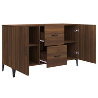 Thumbnail for Sideboard Braun Eichen-Optik 100x36x60 cm Holzwerkstoff