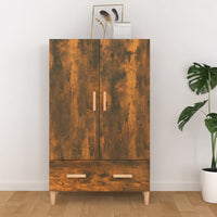 Thumbnail for Highboard Räuchereiche 70x31x115 cm Holzwerkstoff
