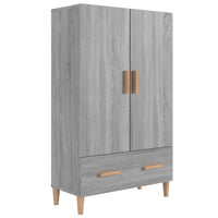 Thumbnail for Highboard Grau Sonoma 70x31x115 cm Holzwerkstoff