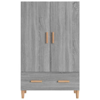 Thumbnail for Highboard Grau Sonoma 70x31x115 cm Holzwerkstoff