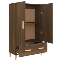 Thumbnail for Highboard Braun Eichen-Optik 70x31x115 cm Holzwerkstoff