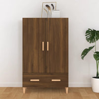 Thumbnail for Highboard Braun Eichen-Optik 70x31x115 cm Holzwerkstoff