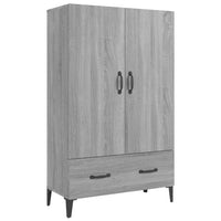Thumbnail for Highboard Grau Sonoma 70x31x115 cm Holzwerkstoff
