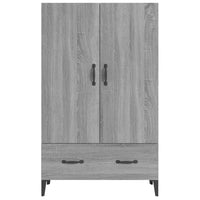 Thumbnail for Highboard Grau Sonoma 70x31x115 cm Holzwerkstoff