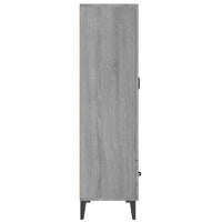 Thumbnail for Highboard Grau Sonoma 70x31x115 cm Holzwerkstoff