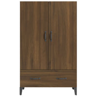 Thumbnail for Highboard Braun Eichen-Optik 70x31x115 cm Holzwerkstoff