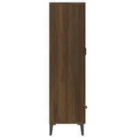 Thumbnail for Highboard Braun Eichen-Optik 70x31x115 cm Holzwerkstoff