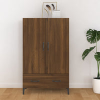 Thumbnail for Highboard Braun Eichen-Optik 70x31x115 cm Holzwerkstoff