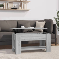 Thumbnail for Couchtisch Grau Sonoma 101x49x52 cm Holzwerkstoff