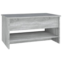 Thumbnail for Couchtisch Grau Sonoma 80x50x40 cm Holzwerkstoff