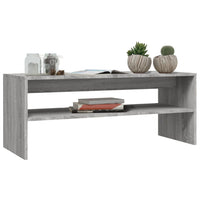 Thumbnail for Couchtisch Grau Sonoma 100x40x40 cm Holzwerkstoff